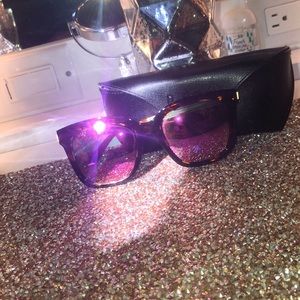 DIFF bella tortoise + pink mirror polarized lens